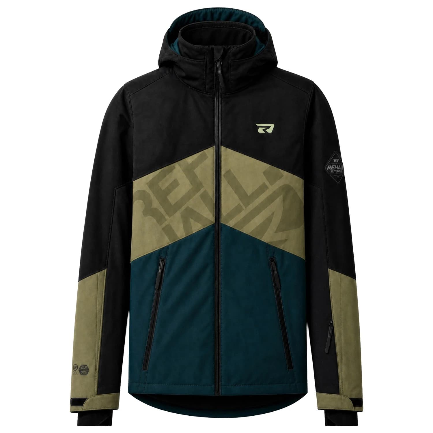 Детско ски яке Rehall Kid's Jonny Ski jacket - Petrol