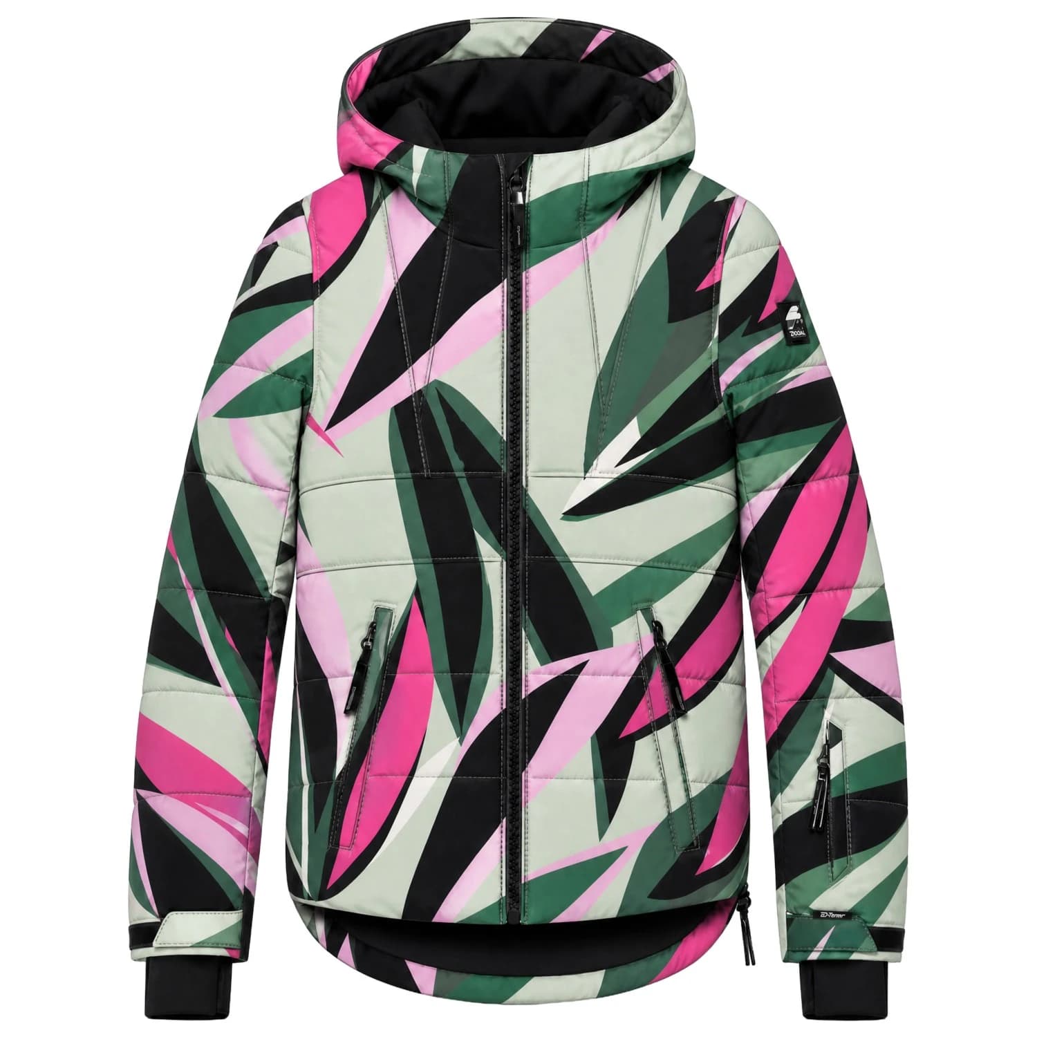 Детско ски яке Rehall Kid's Yazz Ski jacket - Abstract Tea Rose