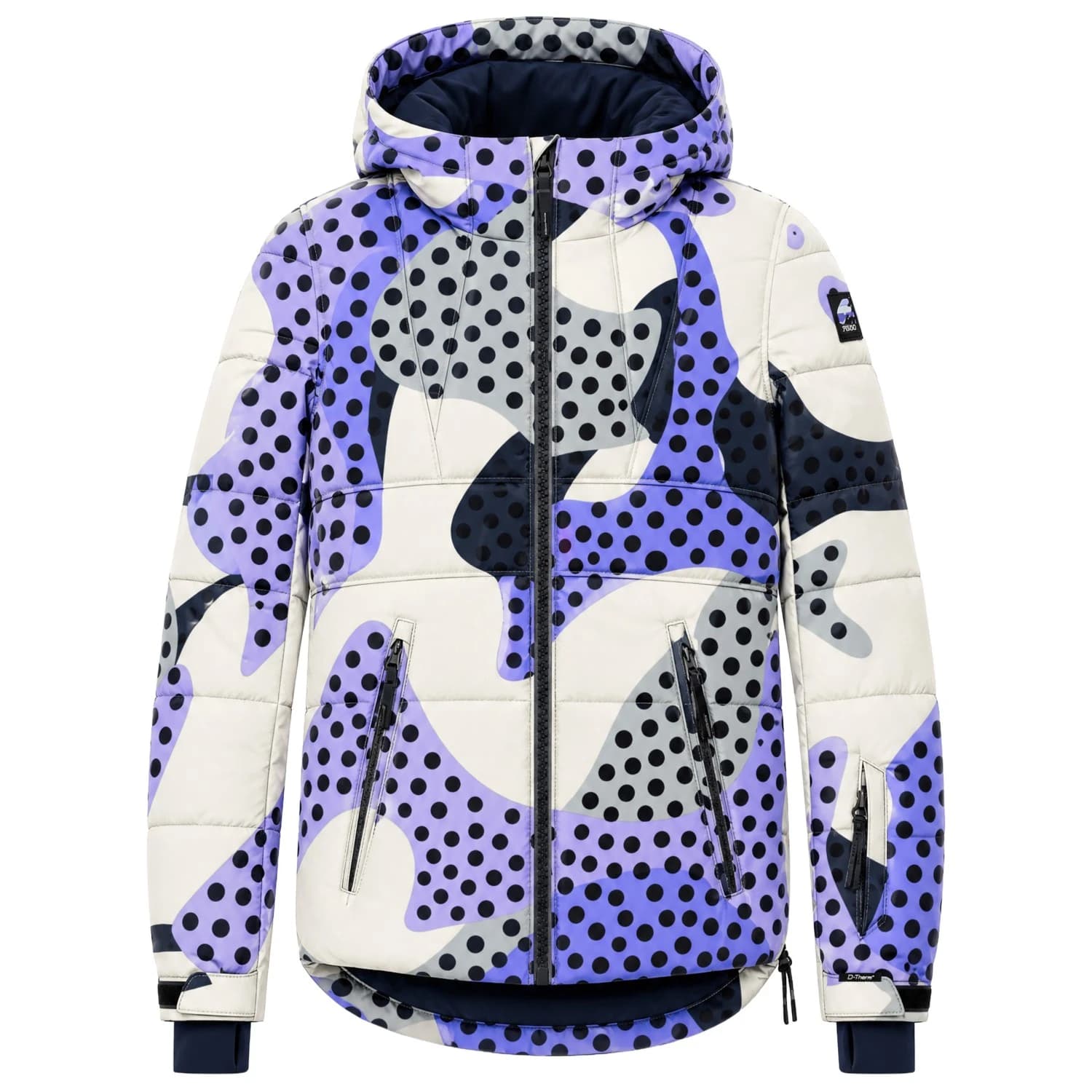 Детско ски яке Rehall Kid's Yazz Ski jacket - Purple Reef