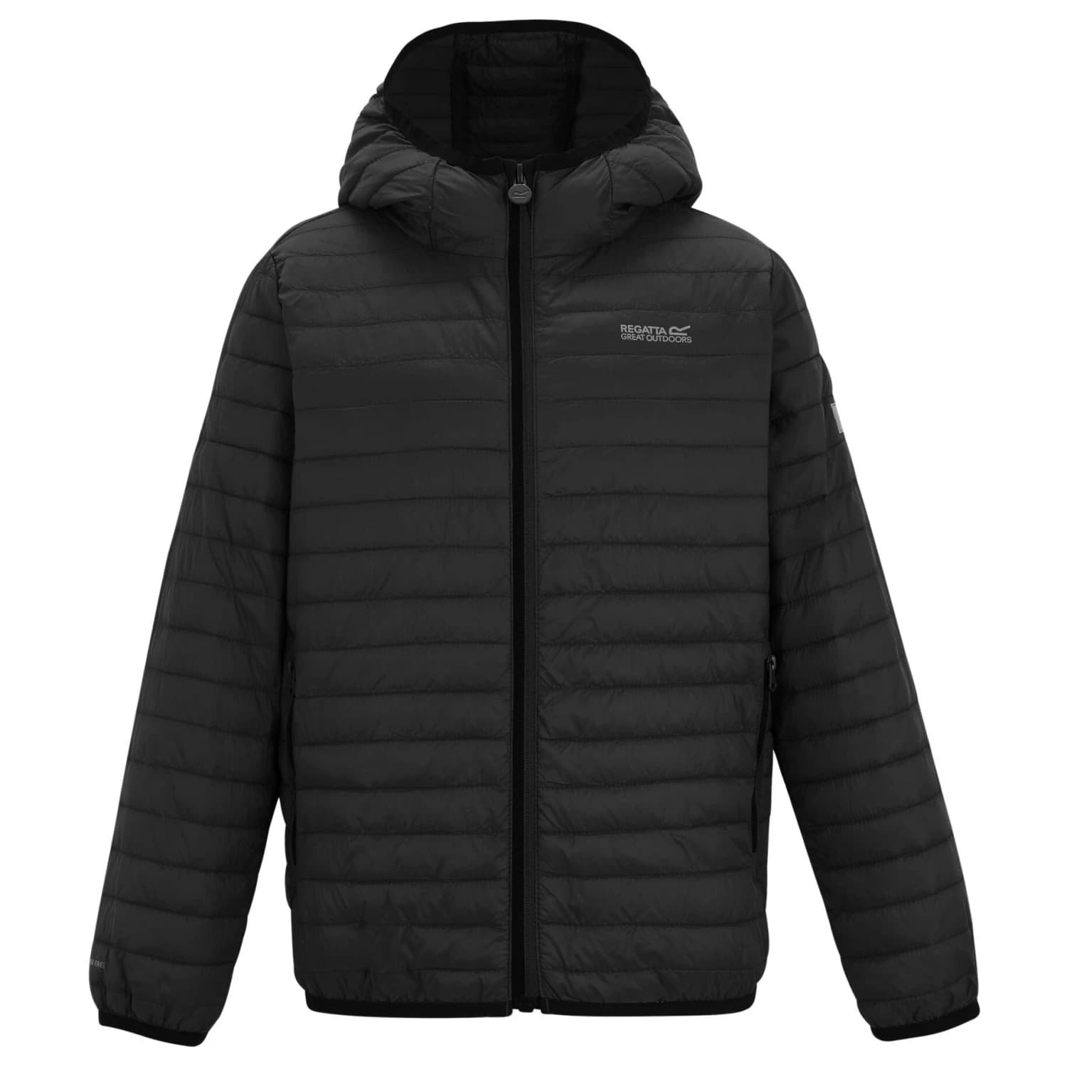 Детско синтетично яке Regatta Kid's Junior Hooded Hillpack Synthetic jacket - Black