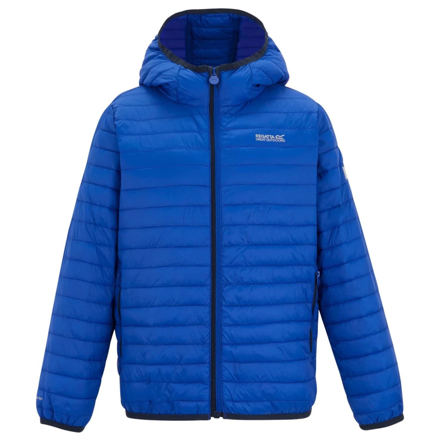 Детско синтетично яке Regatta Kid's Junior Hooded Hillpack Synthetic jacket - Olympian Blue