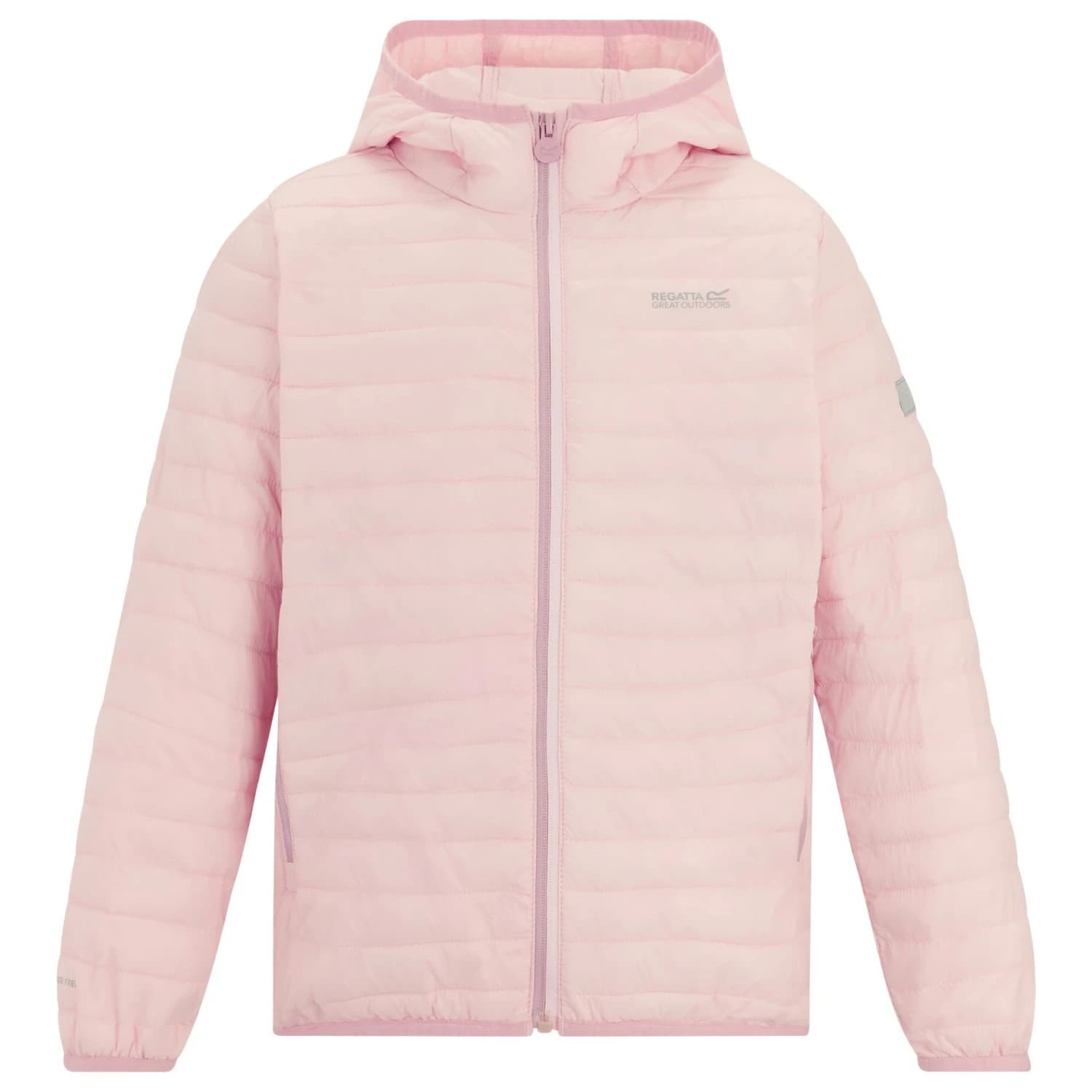 Детско синтетично яке Regatta Kid's Junior Hooded Hillpack Synthetic jacket - Pink Haze