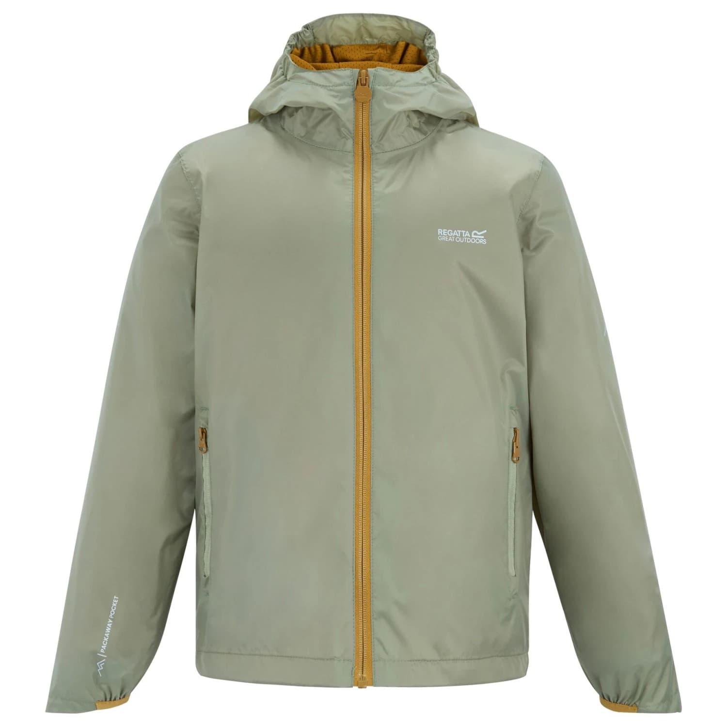Детско водоустойчиво яке Regatta Kid's Lever Waterproof jacket - Light Sage