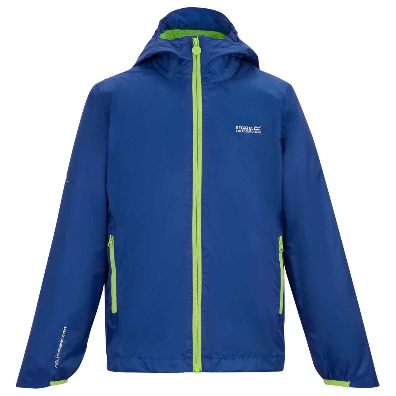 Детско водоустойчиво яке Regatta Kid's Lever Waterproof jacket - Olympian Blue