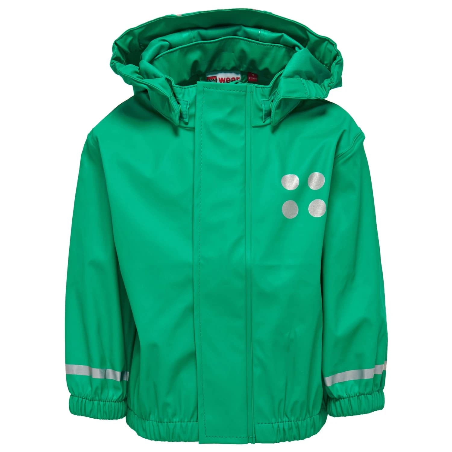 Детско водоустойчиво яке LEGO Kid's Justice 101 Rain Jacket Waterproof jacket - Grün