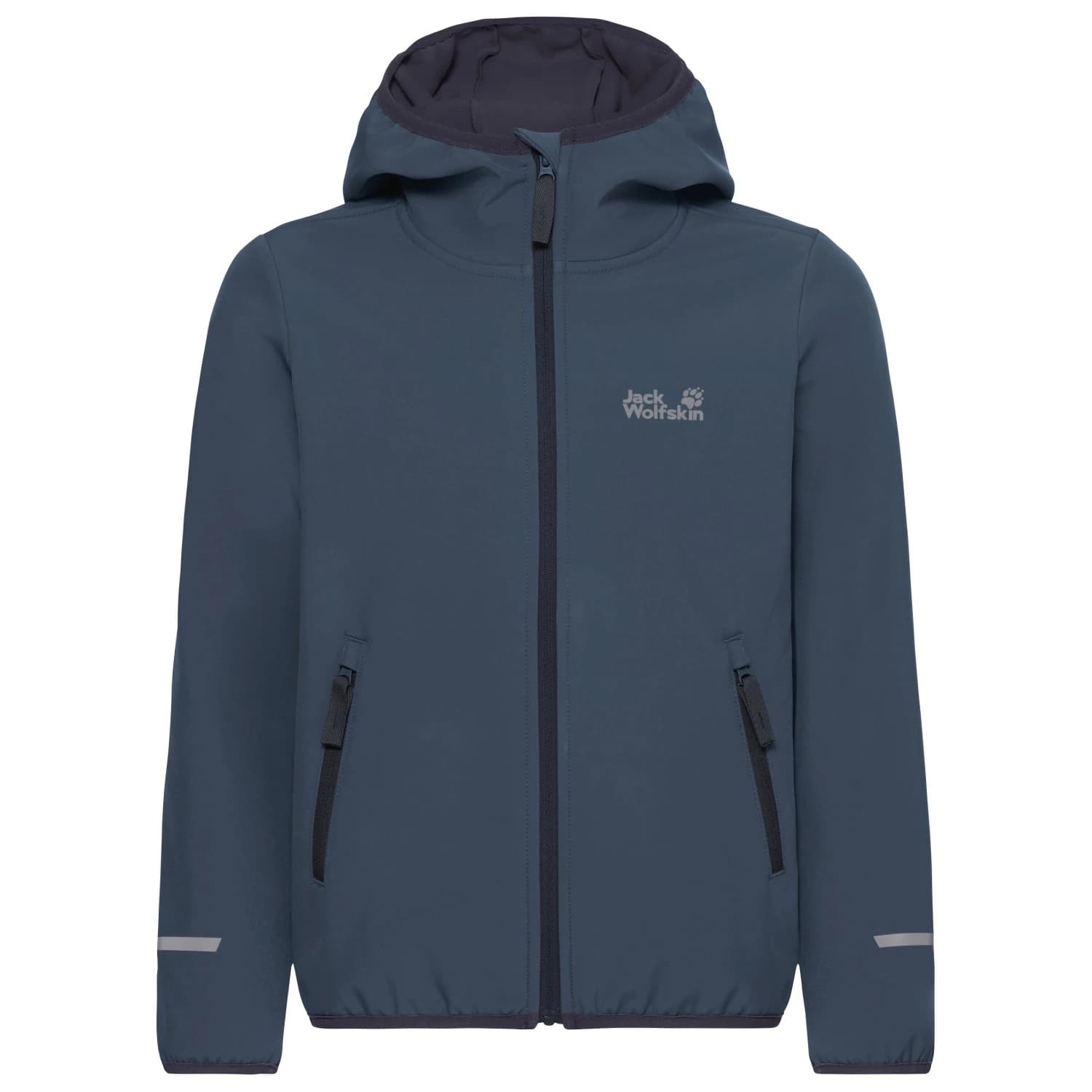 Детско софтшел яке Jack Wolfskin Kid's Fourwinds Jacket Softshell jacket - Midnight Sky