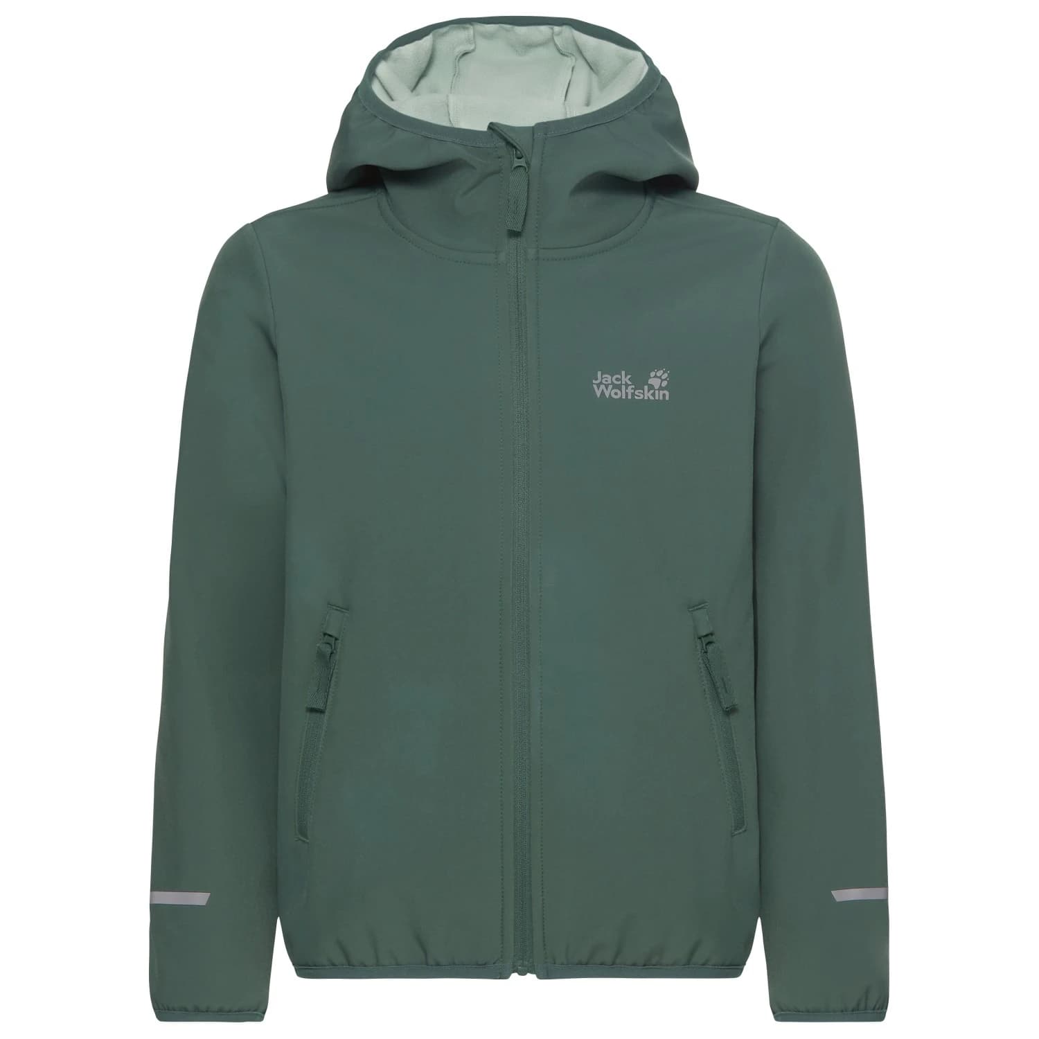 Детско софтшел яке Jack Wolfskin Kid's Fourwinds Jacket Softshell jacket - Sago Palm