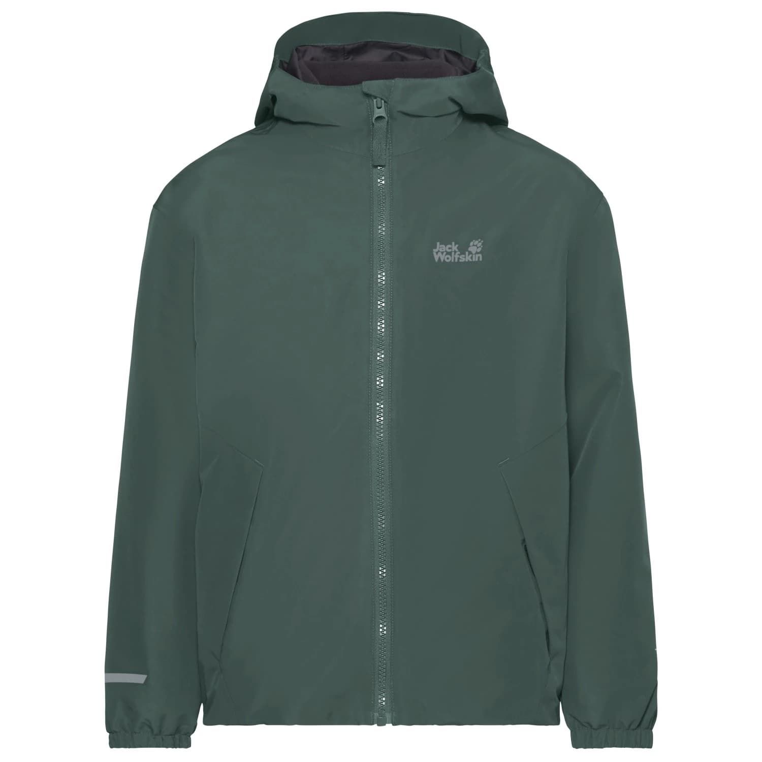 Детско 3-в-1 яке Jack Wolfskin Kid's Iceland 3in1 Jacket 3-in-1 jacket - Sago Palm