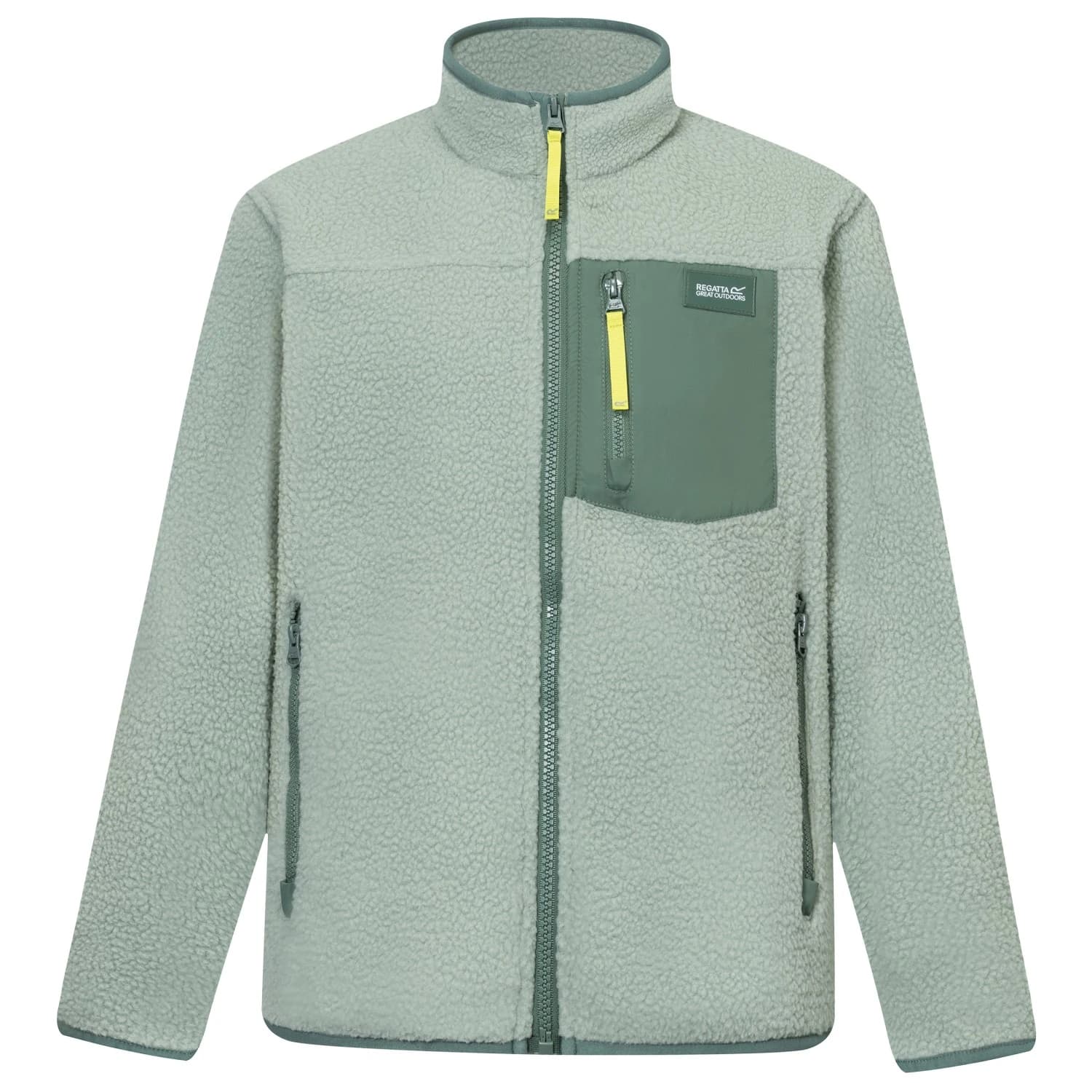 Поларено яке Regatta Junior Frankie Warm Fleece Fleece jacket - Glacier Green / Dark Forest Green