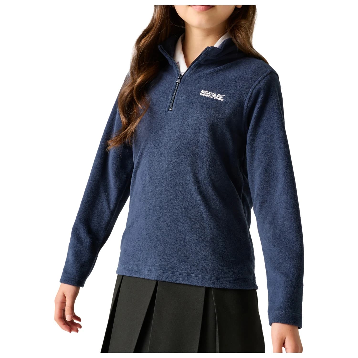 Детско поларено яке Regatta Kids' Hot Shot II Half Zip Fleece Fleece jacket - Navy / Navy