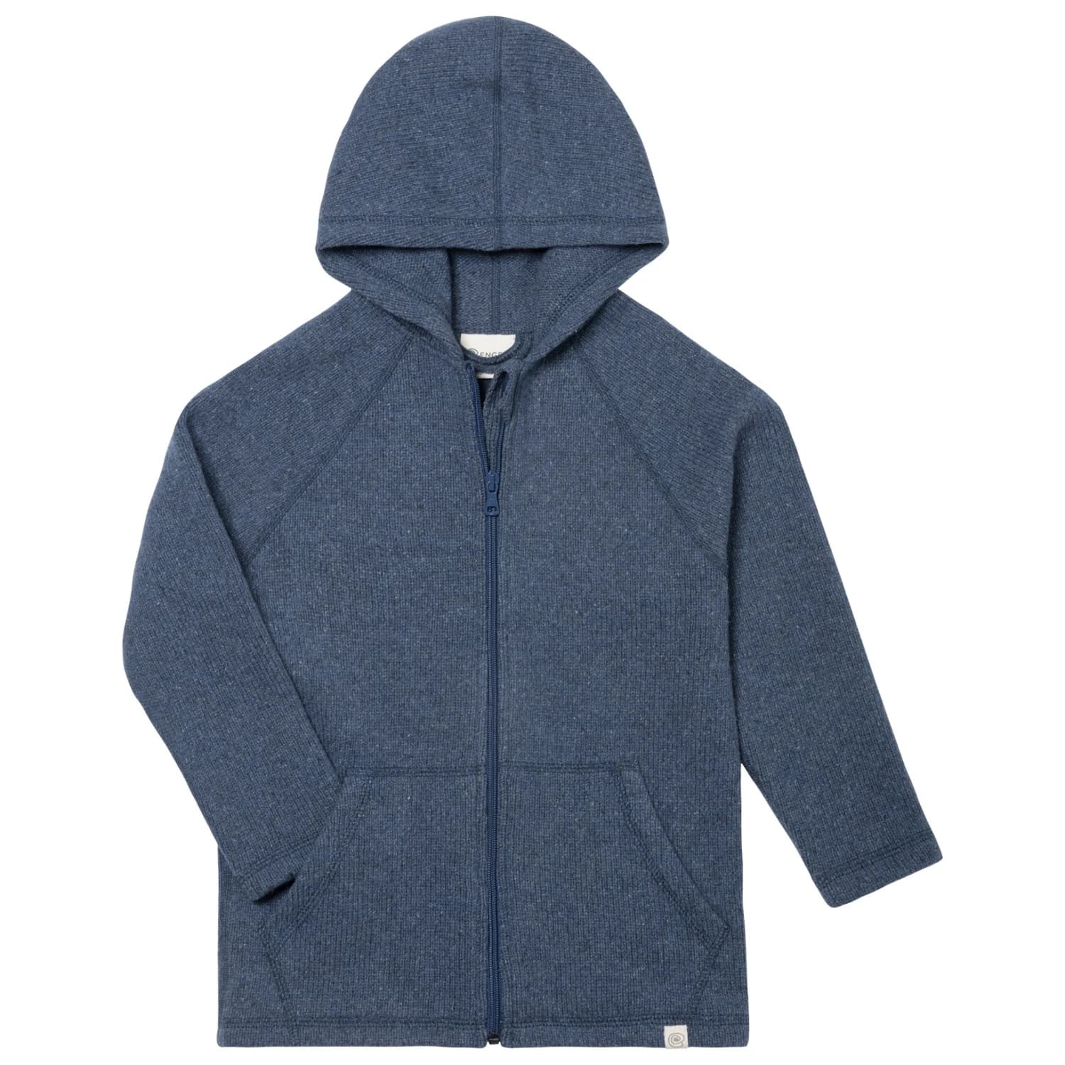 Детско вълнено яке Engel Kid's Kapuzenjacke Wool jacket - Ozean