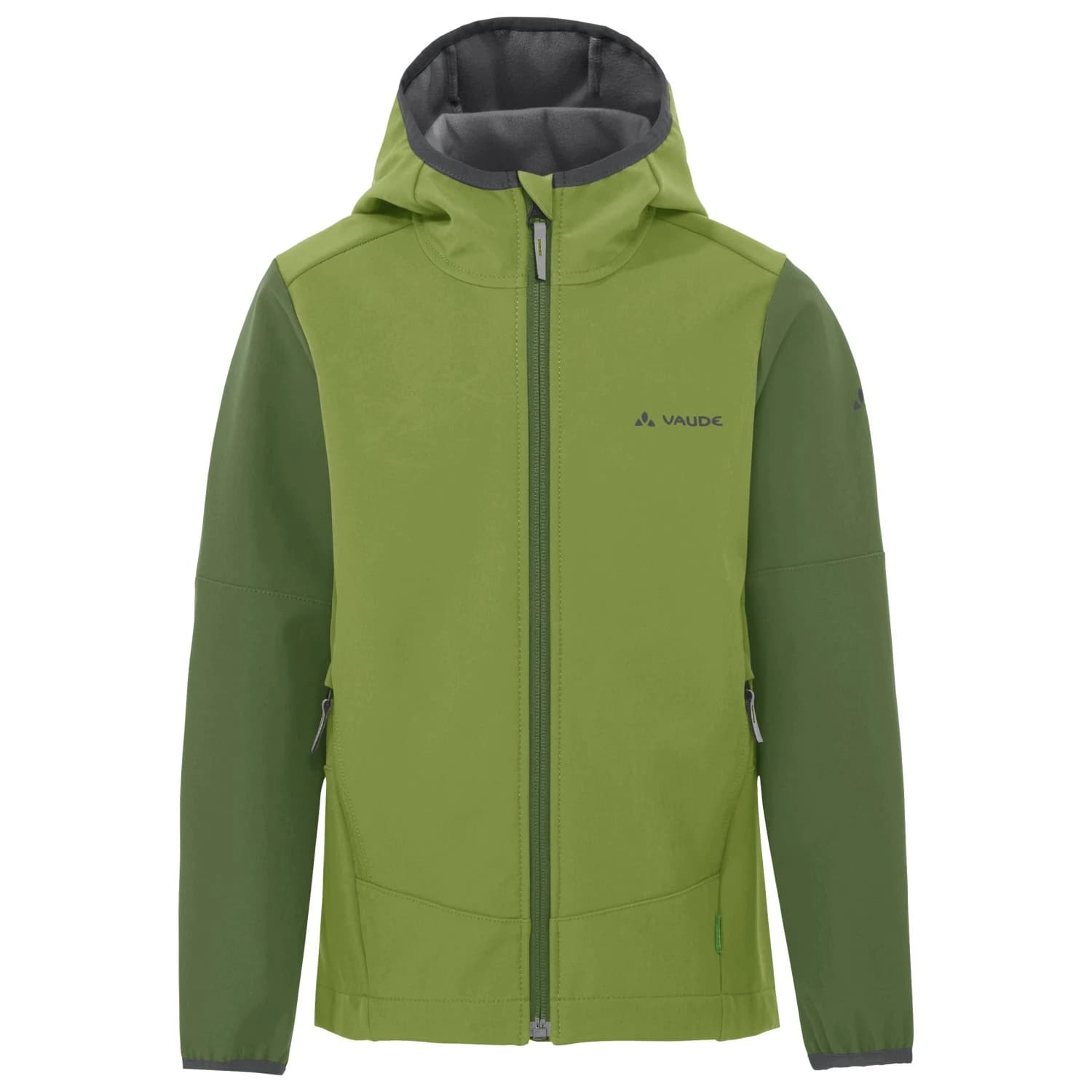 Детско софтшел яке Vaude Kid's Caprea Softshell Jacket - Green Pepper