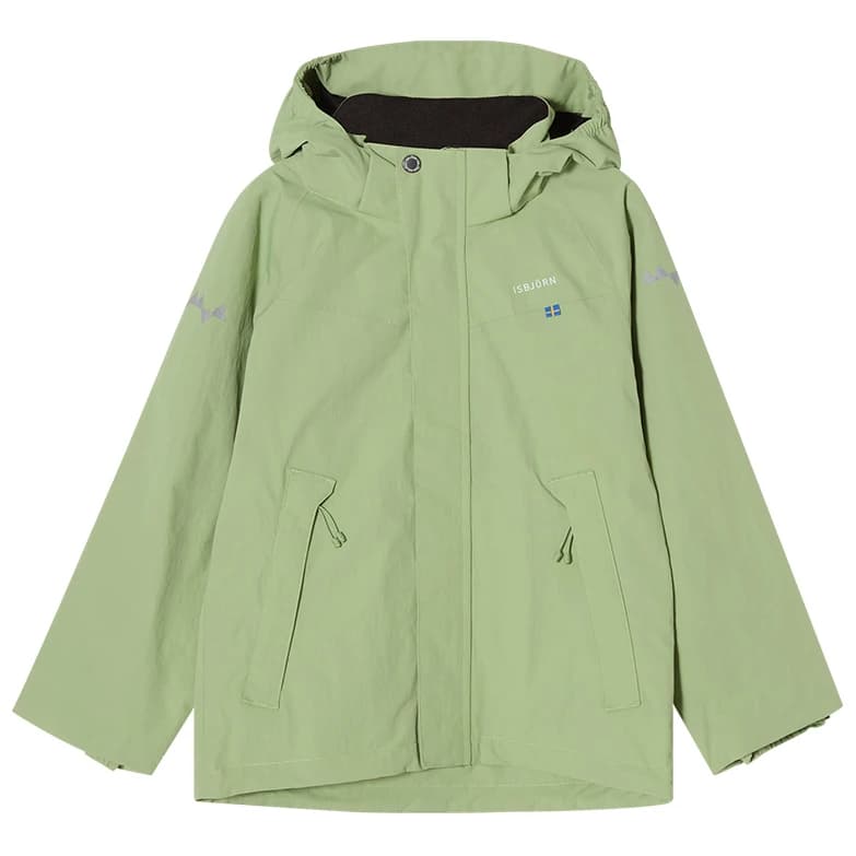 Детско водоустойчиво яке Isbjörn Kid's Penguin Hardshell Jacket Waterproof jacket - Pistachio
