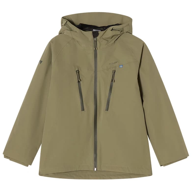 Ски яке Isbjörn Teen's Monsune Hardshell Jacket Ski jacket - Moss