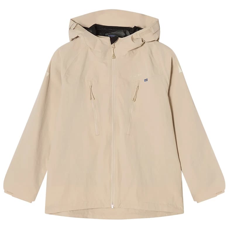 Ски яке Isbjörn Teen's Monsune Hardshell Jacket Ski jacket - Sand