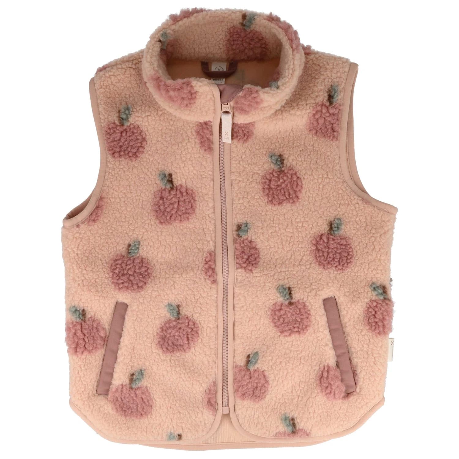 Поларен елек maximo Girl's Sherpa Weste Apfel Fleece vest - Softrose