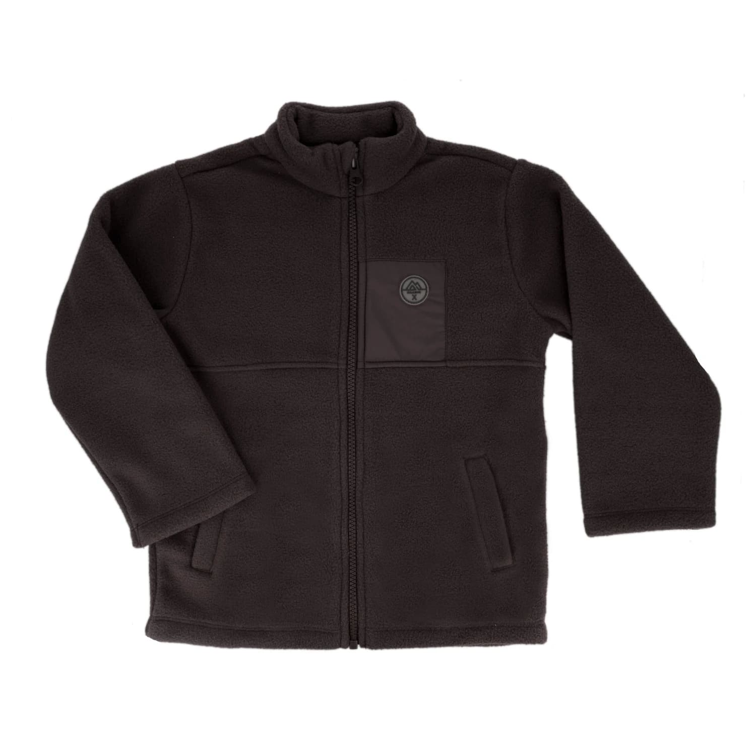 Детско поларено яке maximo Kid's Fleece Jacke m. Taschen Fleece jacket - Black
