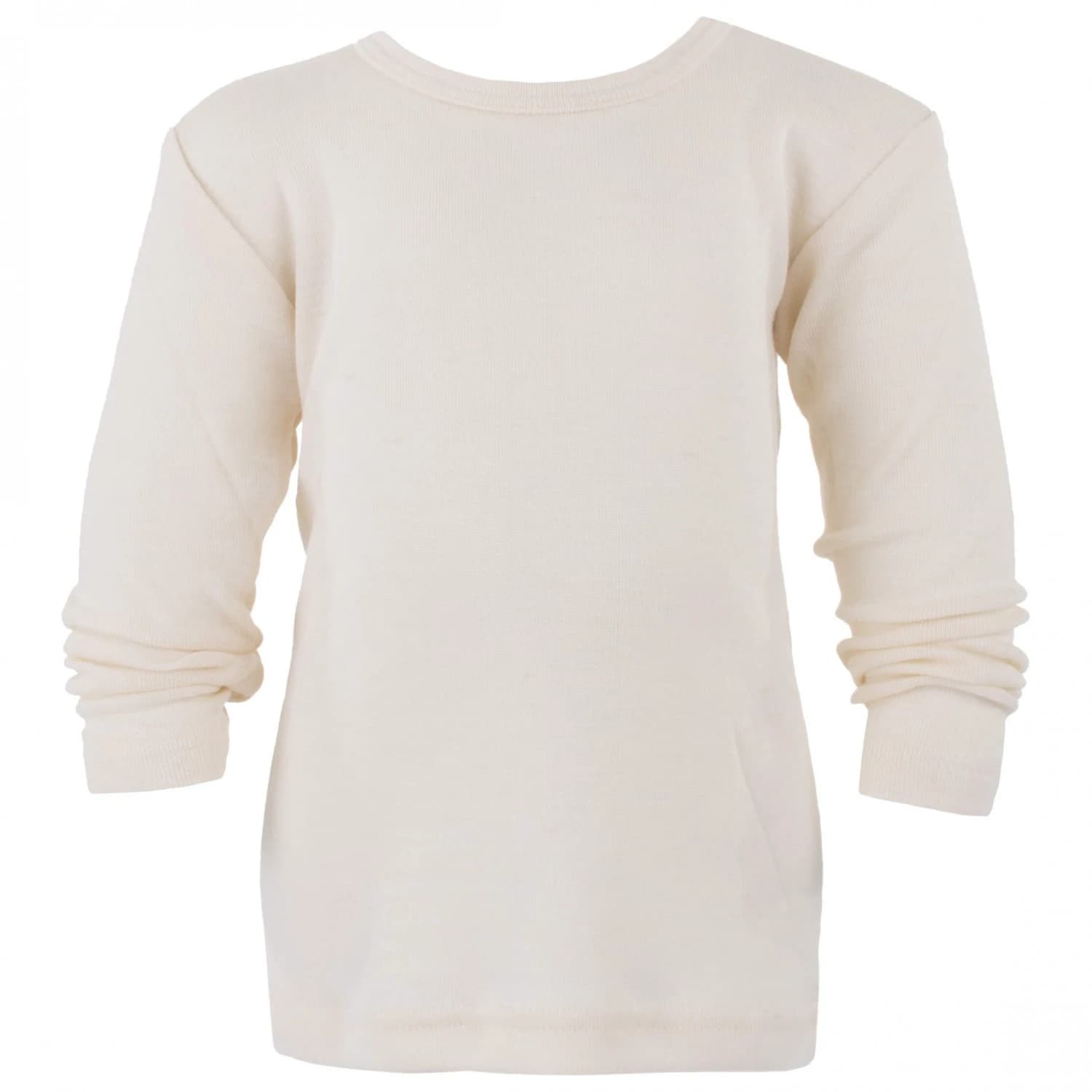 Детско мериносово термобельо Engel Kids' Undershirt L/S Merino base layer - Natur
