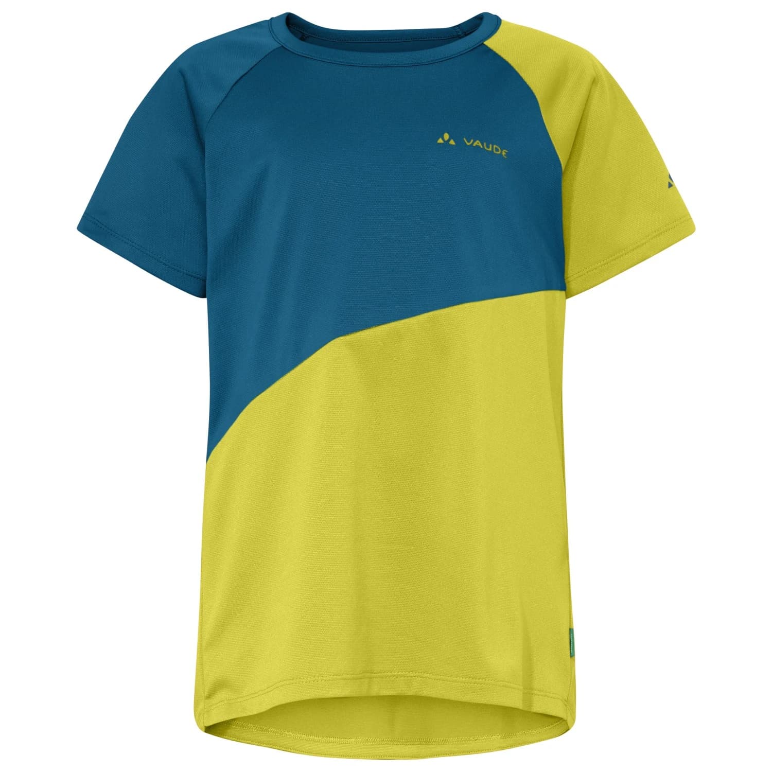 Детска спортна тениска Vaude Kid's Moab T-Shirt II Sport shirt - Light Leaf