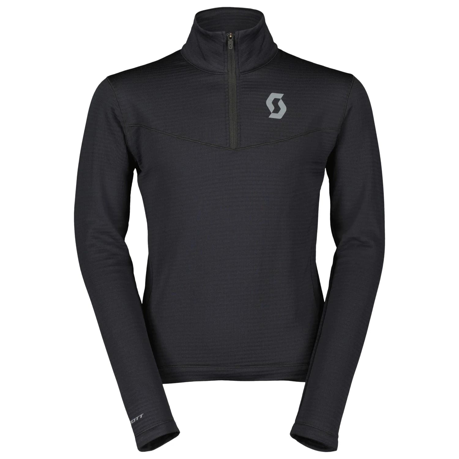 Детски поларен пуловер Scott Kid's Pullover Defined Light Fleece jumper - Black