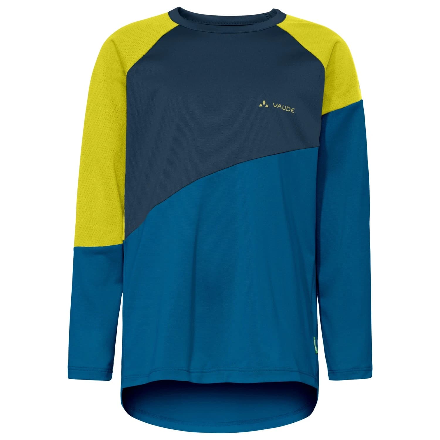 Детска спортна тениска Vaude Kid's Moab L/S Sport shirt - Shore Blue