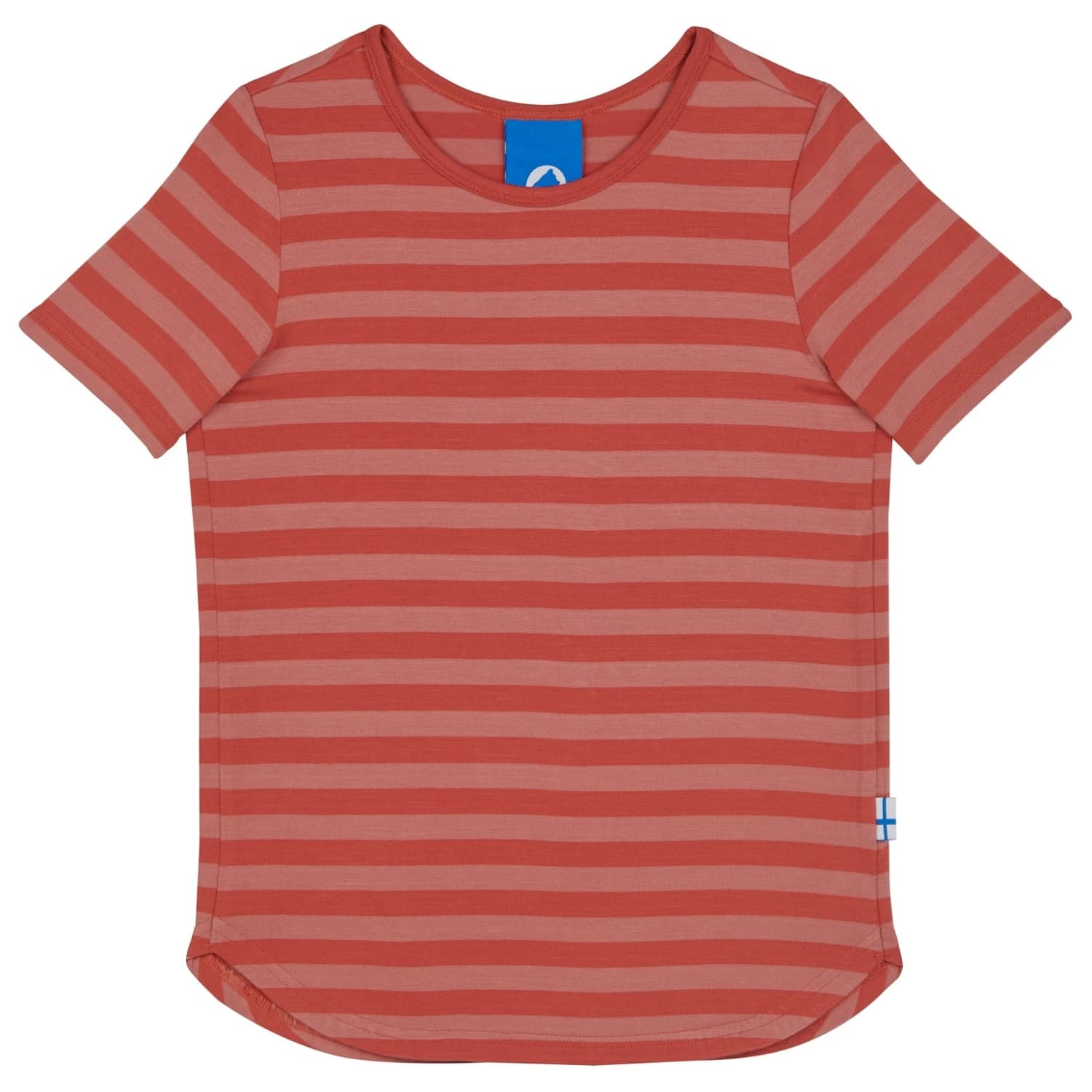 Детска тениска Finkid Kid's Maalari T-shirt - Terra Cotta / Fox