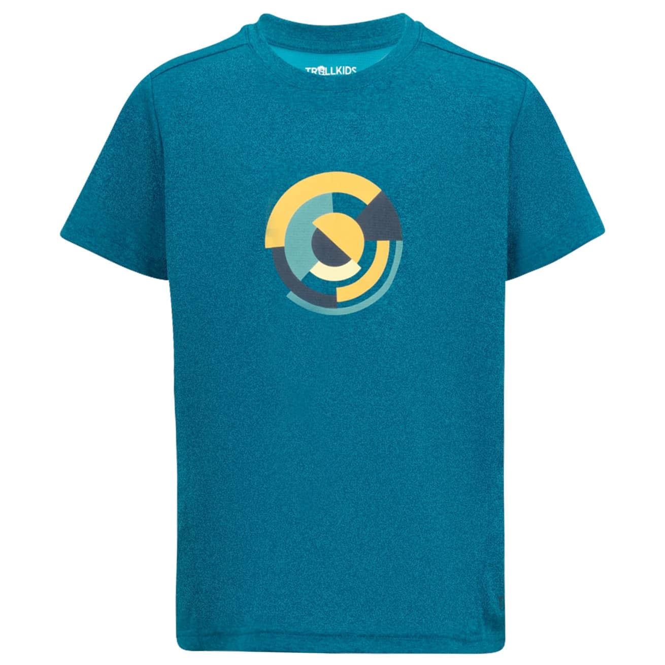 Детска спортна тениска Trollkids Kid's Sognefjord T-Shirt Sport shirt - Atlantic Blue
