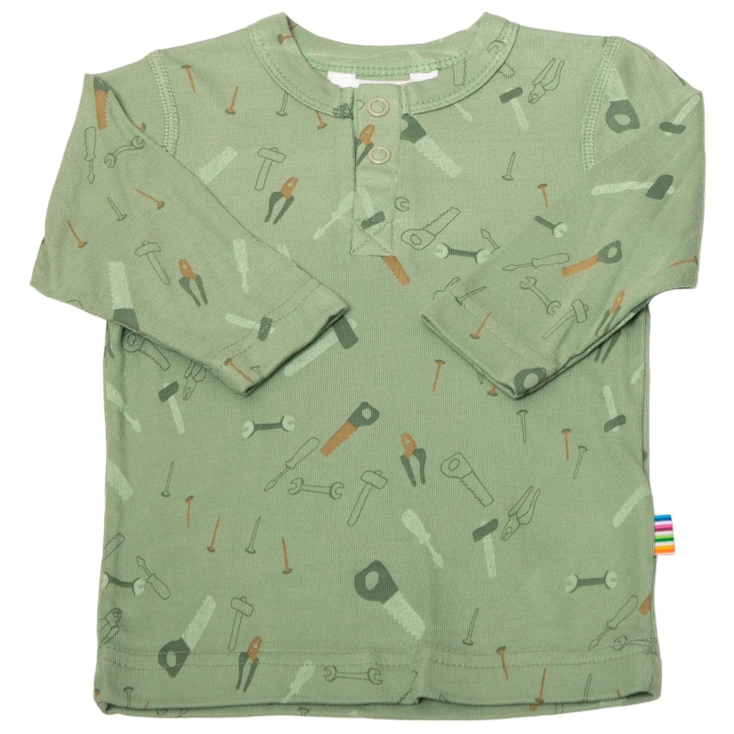 Детска блуза с дълъг ръкав Joha Kid's A-Shape Blouse Longsleeve - Light Green