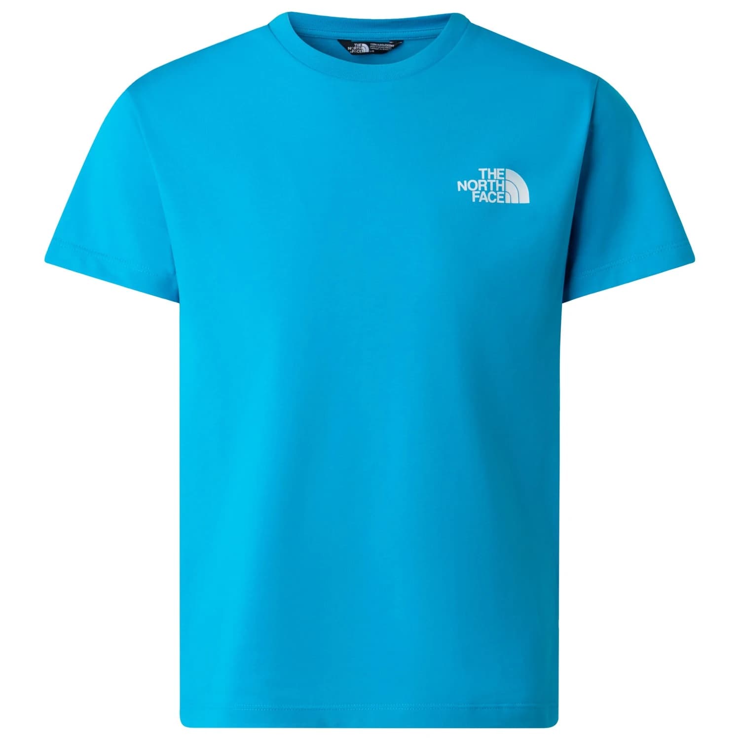 Тениска The north face Teen's S/S Simple Dome Tee T-shirt - Meridian Blue