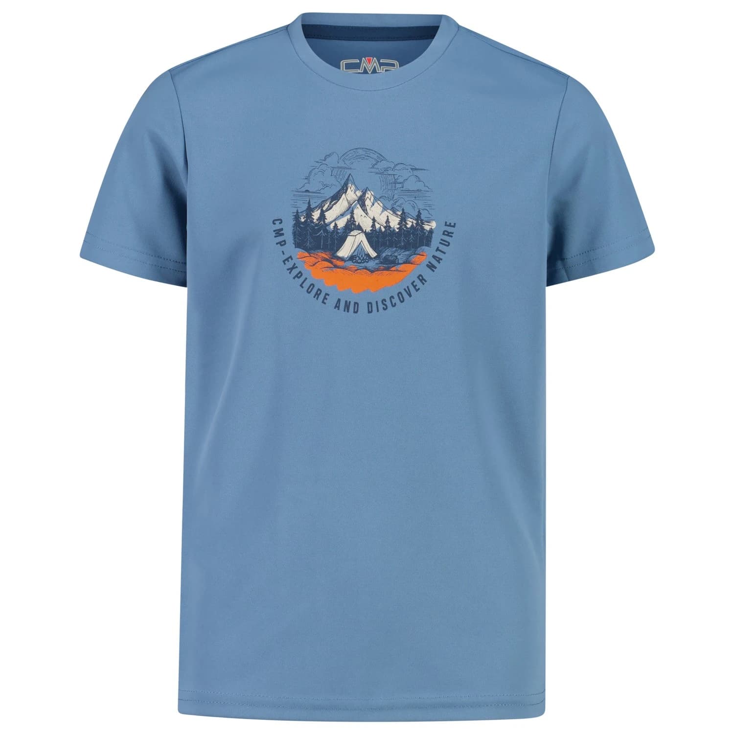 Спортна тениска Cmp Boy's T-Shirt Piquet Sport shirt - Shadow