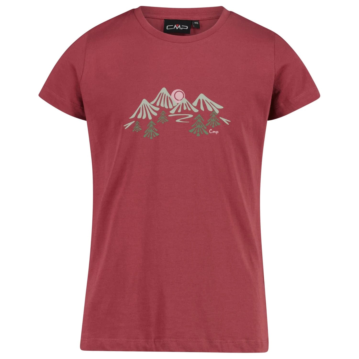 Тениска CMP Girl's T-Shirt - Peony