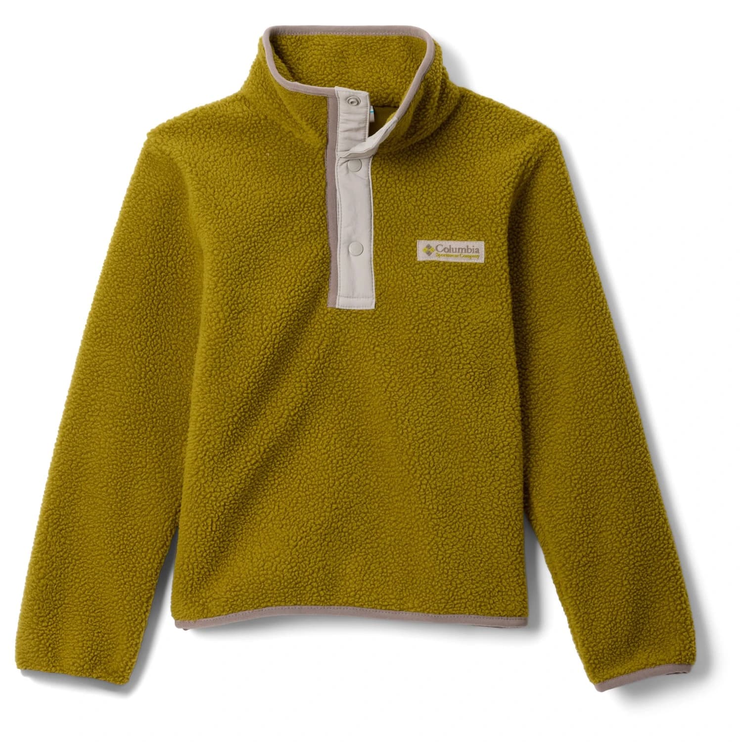 Детски поларен пуловер Columbia Kid's Helvetia II Half Snap Fleece Fleece jumper - Mossy Green / Flint Grey