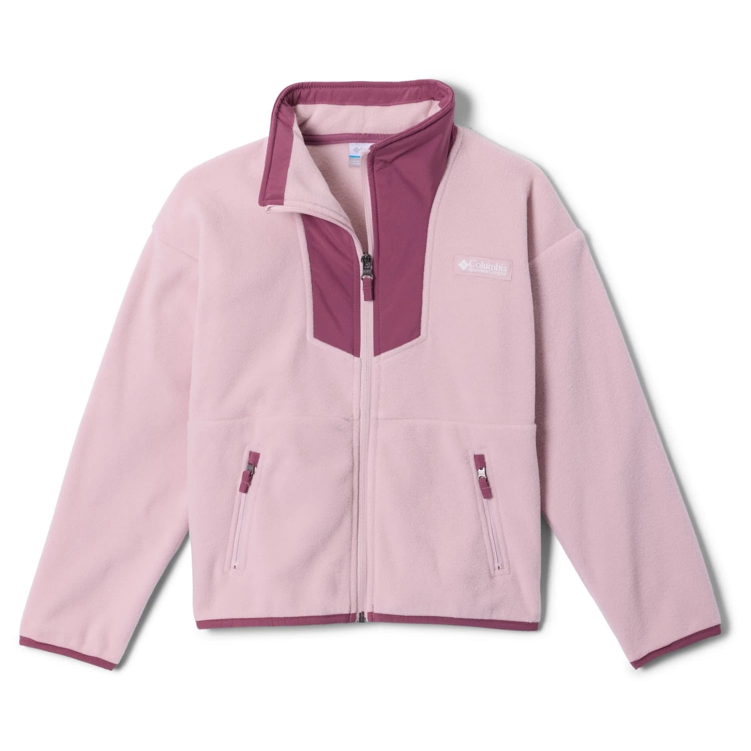 Детско поларено яке Columbia Kid's Sequoia Grove Full Zip Fleece Fleece jumper - Mineral Pink / Antique Mauve