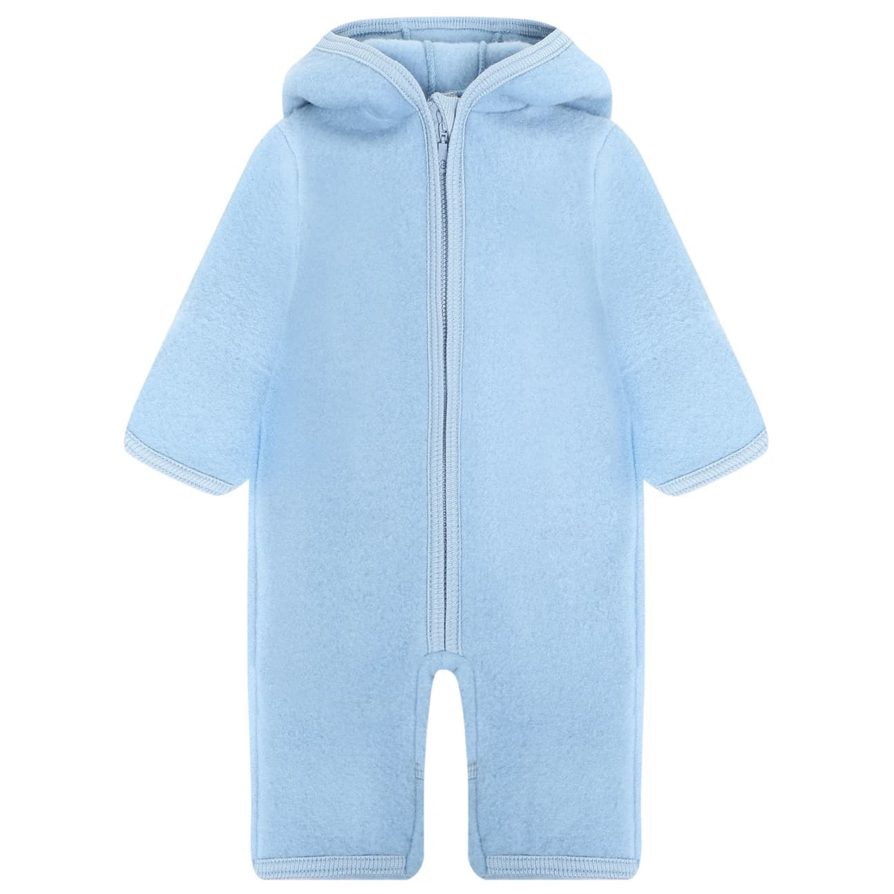 Цял костюм Huttelihut Baby's Pram Suit Wool Fleece Overall - Windward Blue
