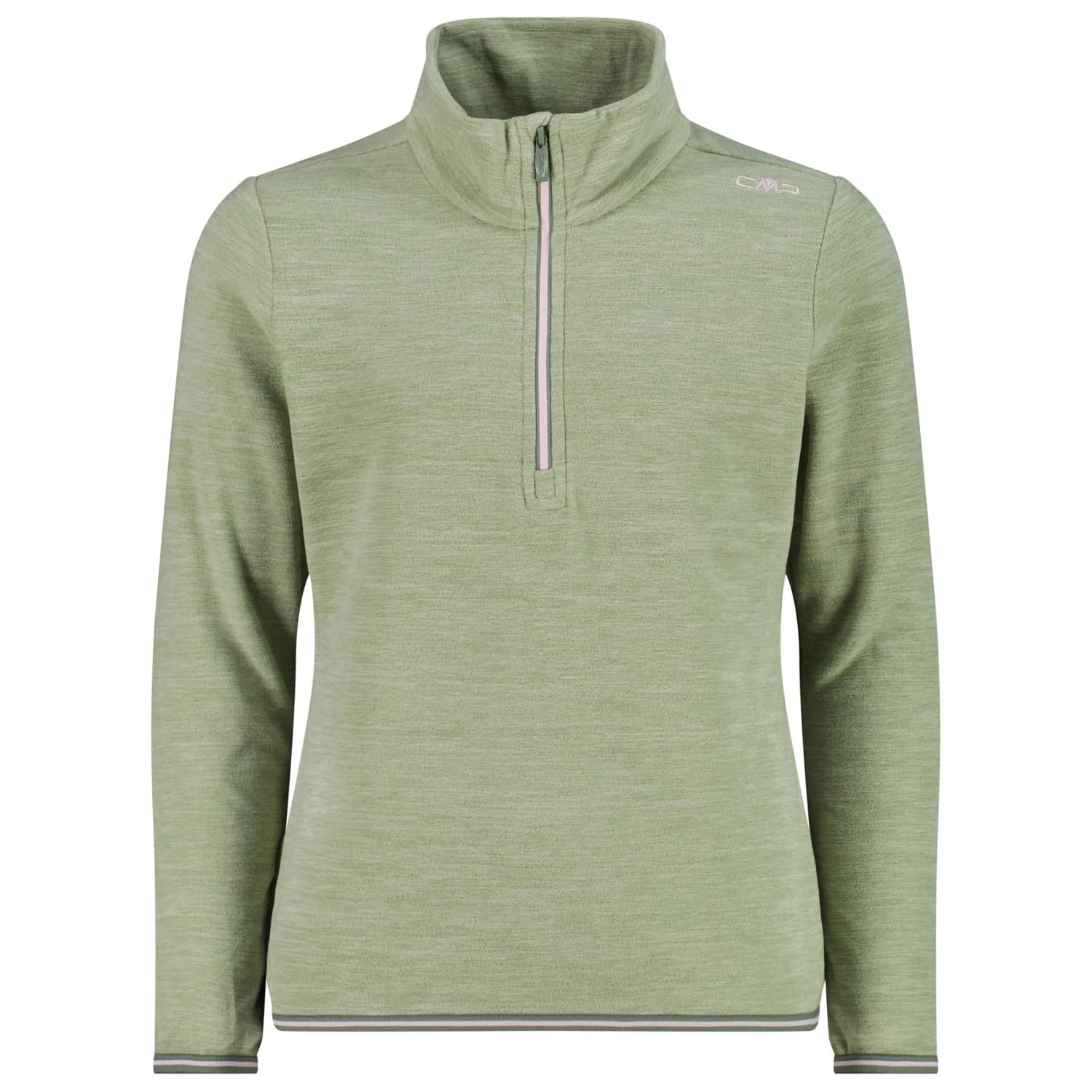 Детски поларен пуловер CMP Kid's Sweat 34G4785 Fleece jumper - Green Tea Mel.