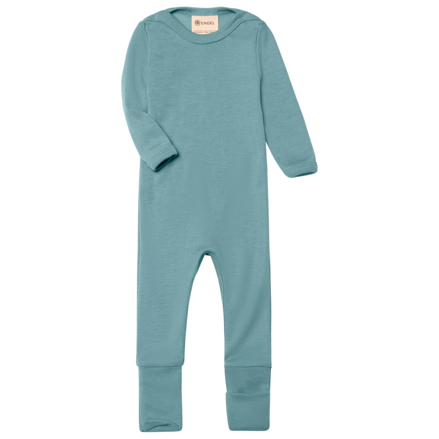 Цял костюм Engel Children's Pyjama Suit with Leg Cuffs Overall - Bergblau