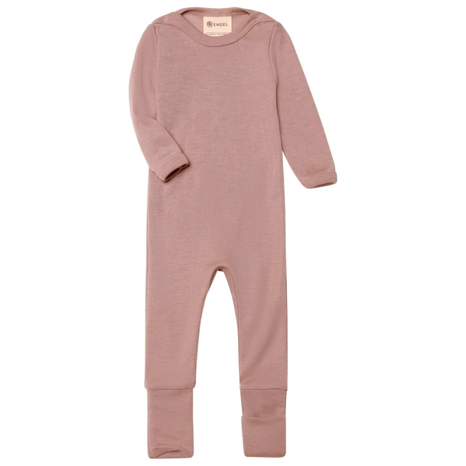 Цял костюм Engel Children's Pyjama Suit with Leg Cuffs Overall - Dustyrose