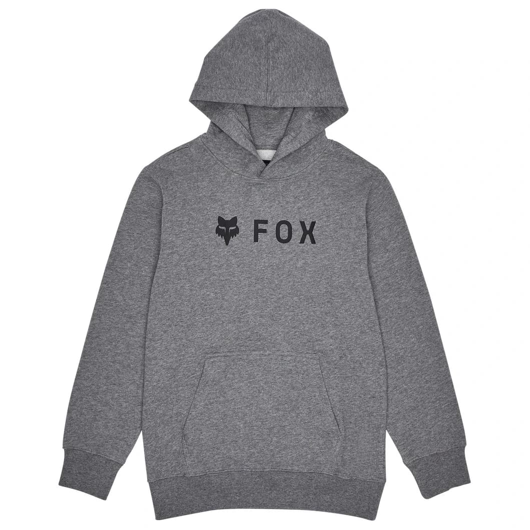 Детски суичър FOX Racing Kid's Absolute Fleece Pullover Hoodie - Heather Graphite