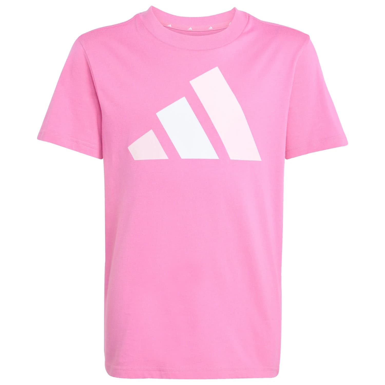 Детска тениска adidas Kid's Bold Tee 160 T-shirt - Pink Fusion / Clear Pink / White