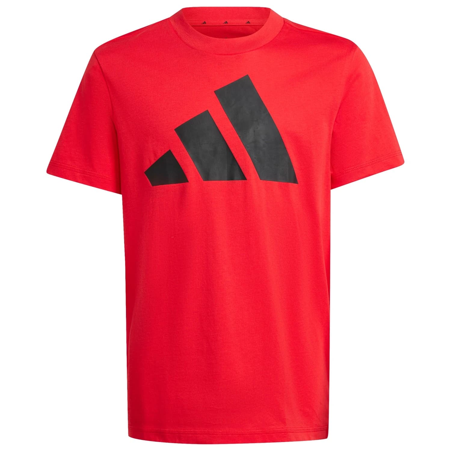 Детска тениска adidas Kid's Bold Tee 160 T-shirt - Pure Ruby / Black