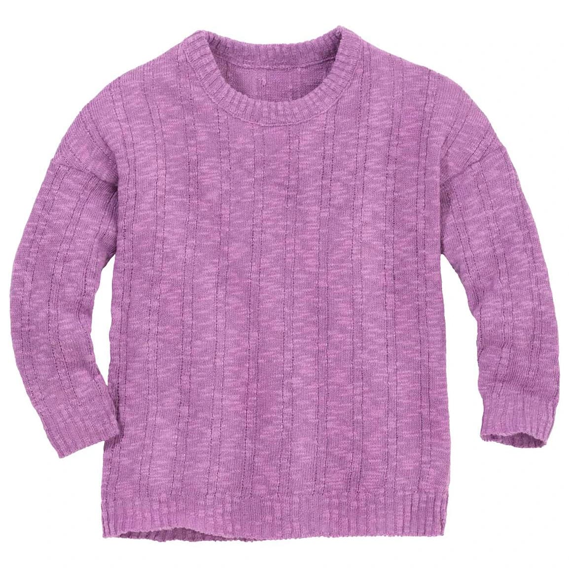 Детски пуловер disana Kids' Linen Jumper - Flieder