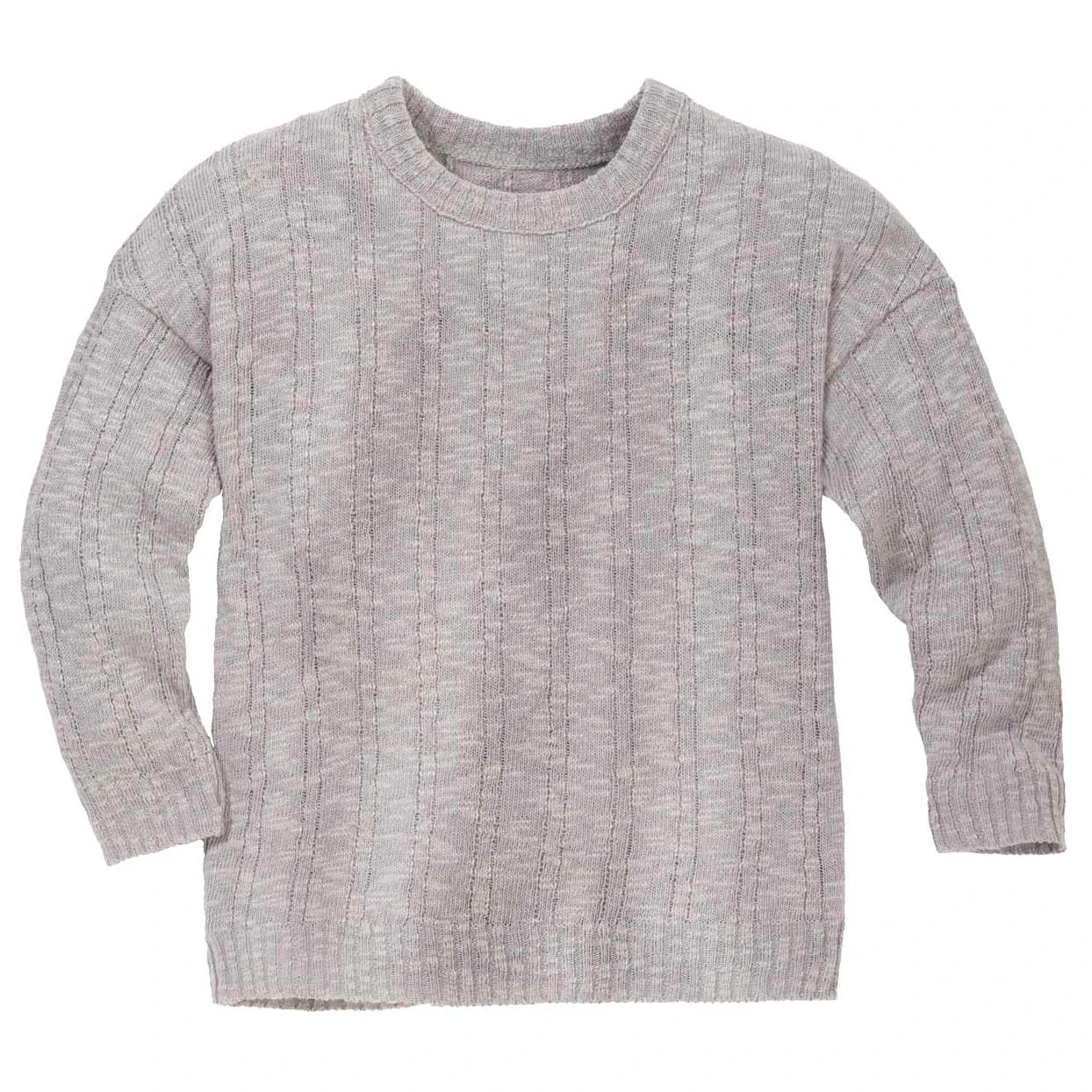 Детски пуловер disana Kids' Linen Jumper - Grau