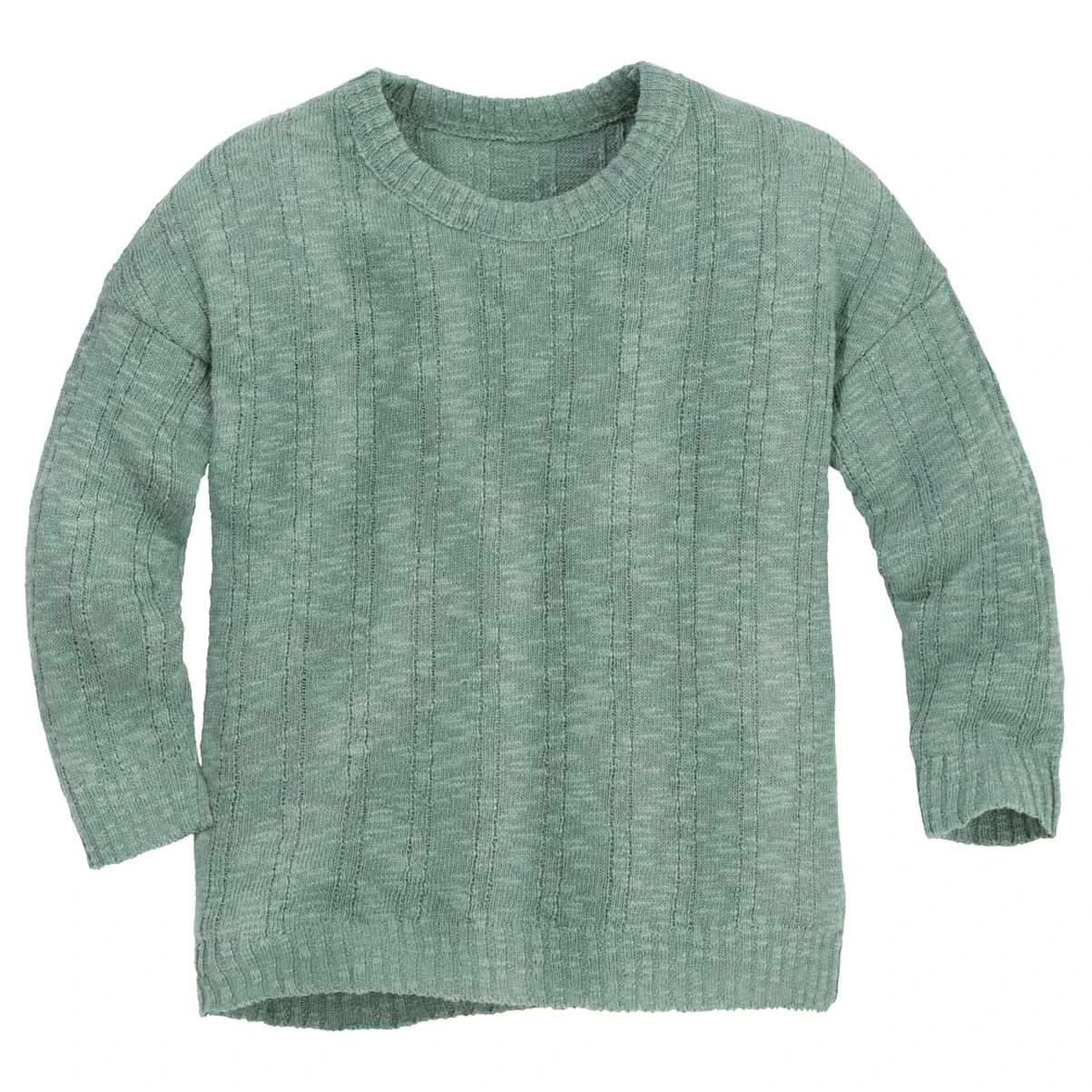 Детски пуловер Disana Kids' Linen Jumper - Jade