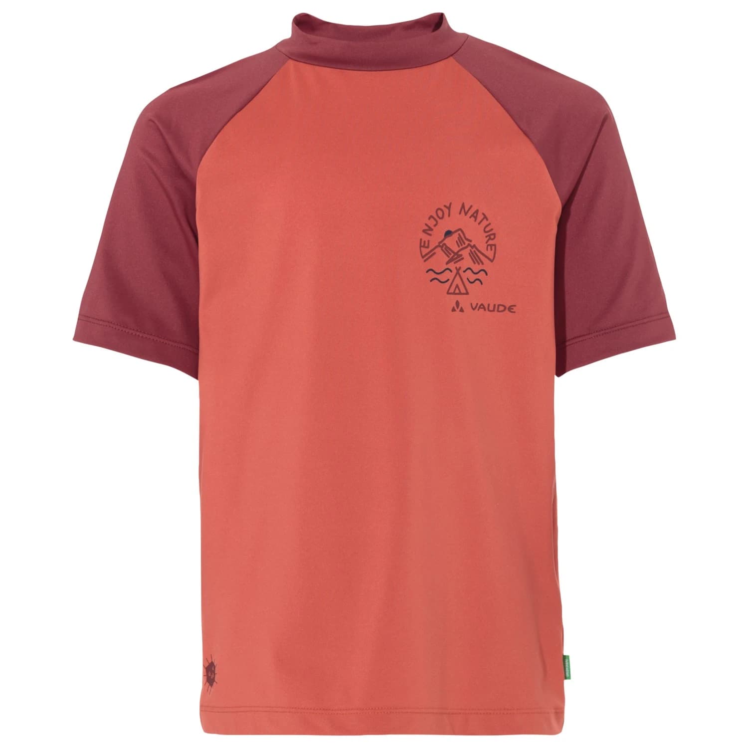 Детска спортна тениска Vaude Kid's Solaro T-Shirt III Sport shirt - Hotchili