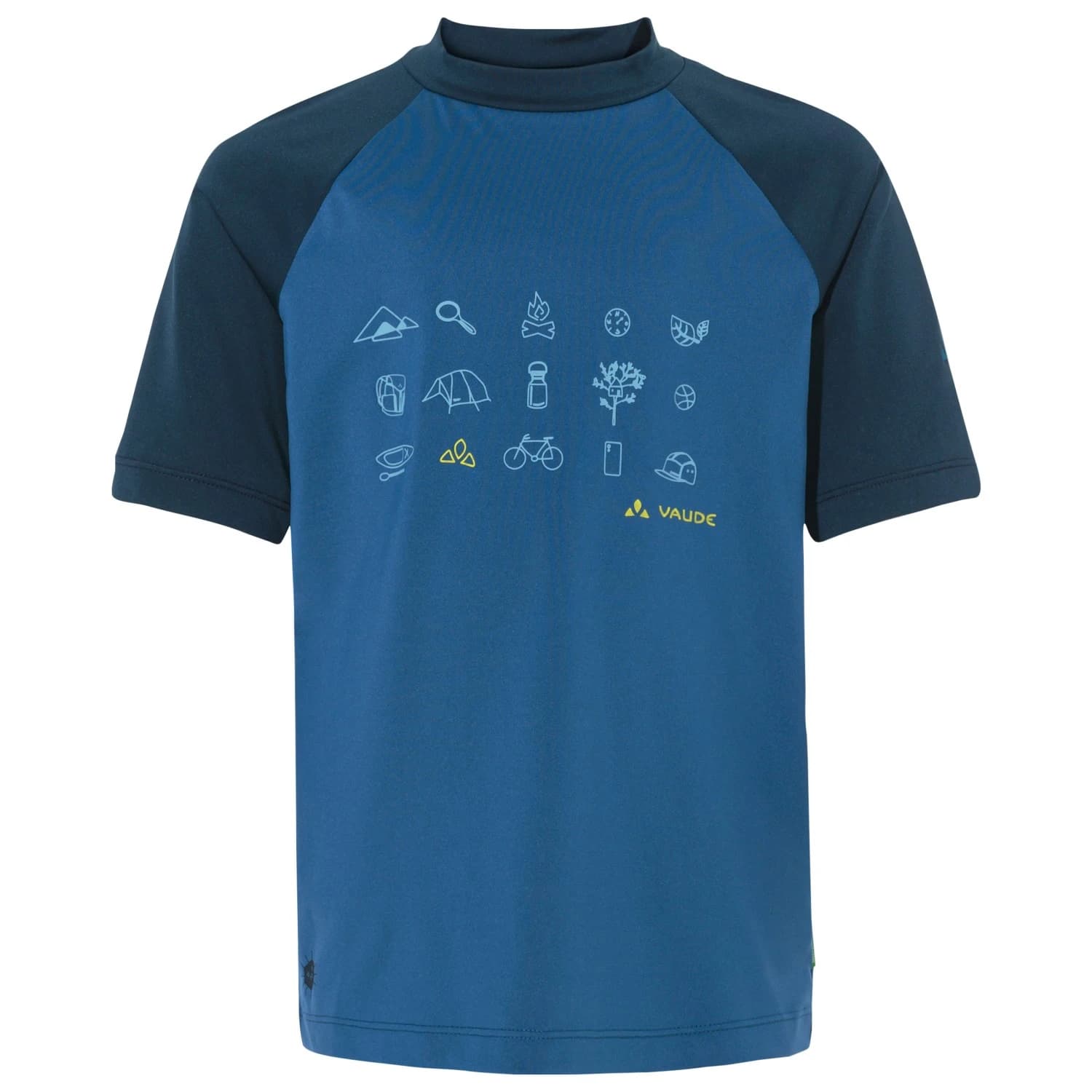 Детска спортна тениска Vaude Kid's Solaro T-Shirt III Sport shirt - Ultramarine