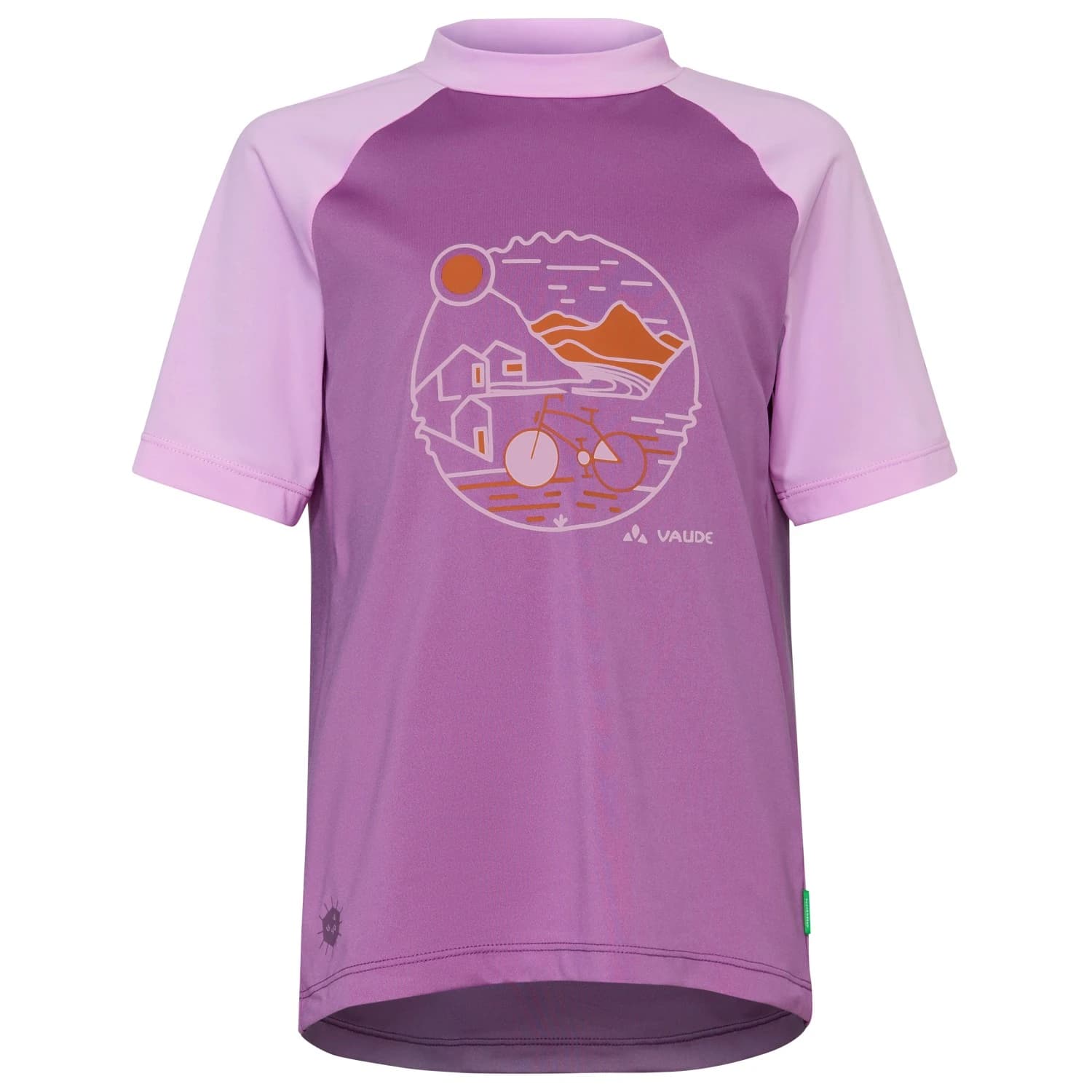 Детска спортна тениска Vaude Kid's Solaro T-Shirt III Sport shirt - Magenta