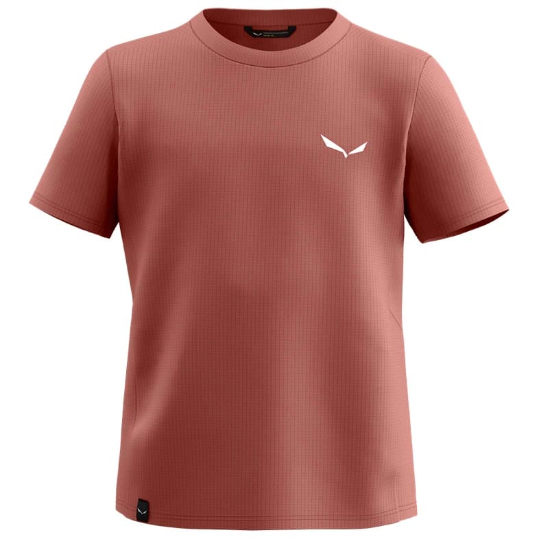 Детска спортна тениска Salewa Kid's Puez Dry T-Shirt Sport shirt - Desert Pink