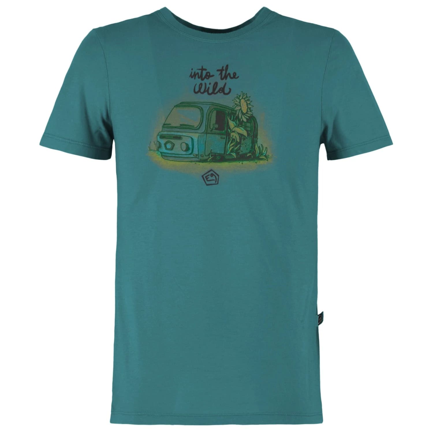 Детска тениска E9 Kid's B-Wild T-shirt - Green Lake