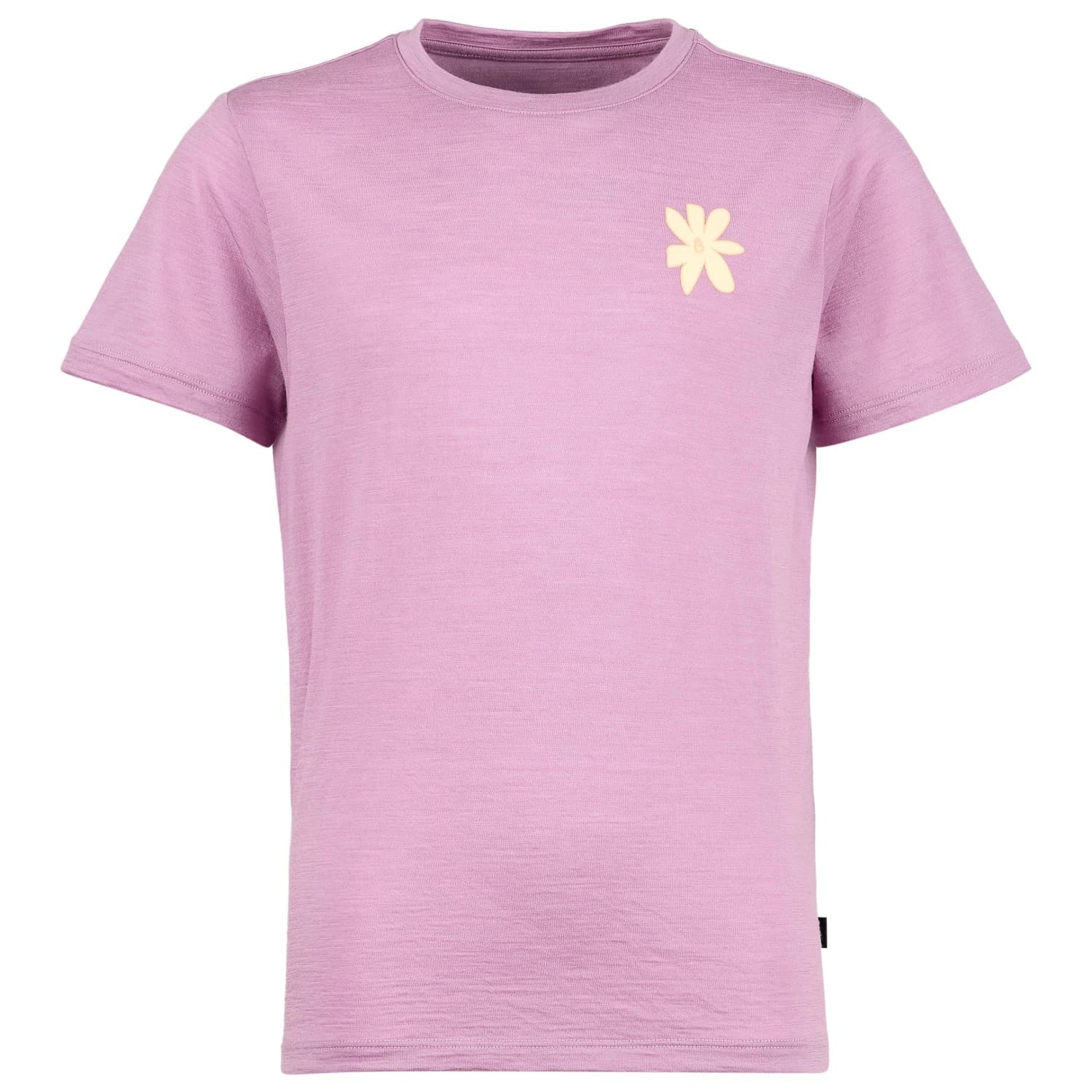 Детска мериносова блуза Stoic Kids Merino155 LaholmSt. Print T-Shirt Merino shirt - Deep Lavender