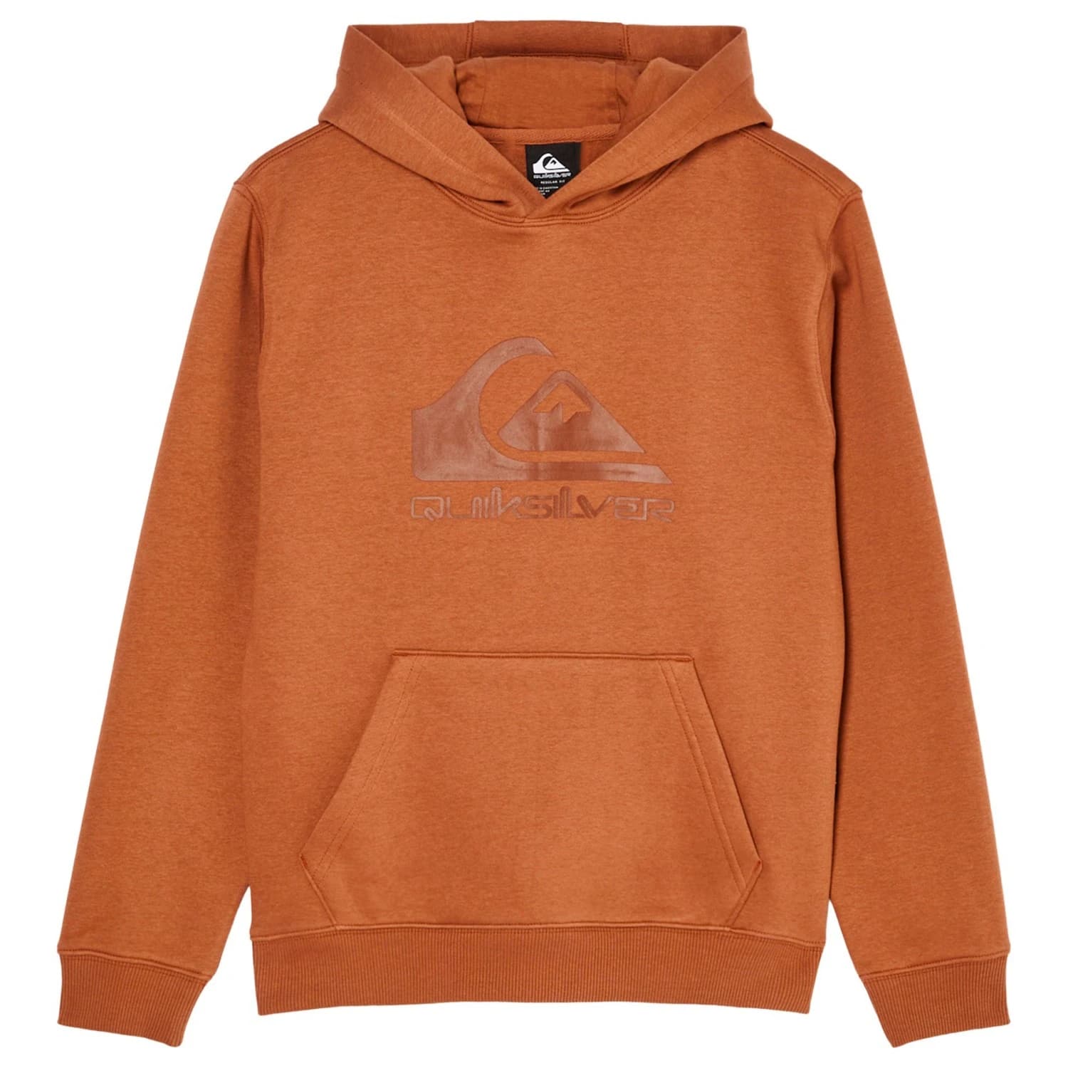 Детски суичър Quiksilver Kid's Comp Logo Hoodie - Rawhide